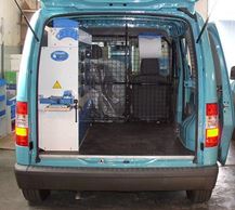 01_A Torino Ford Connect attrezzato con moduli per furgone Syncro System